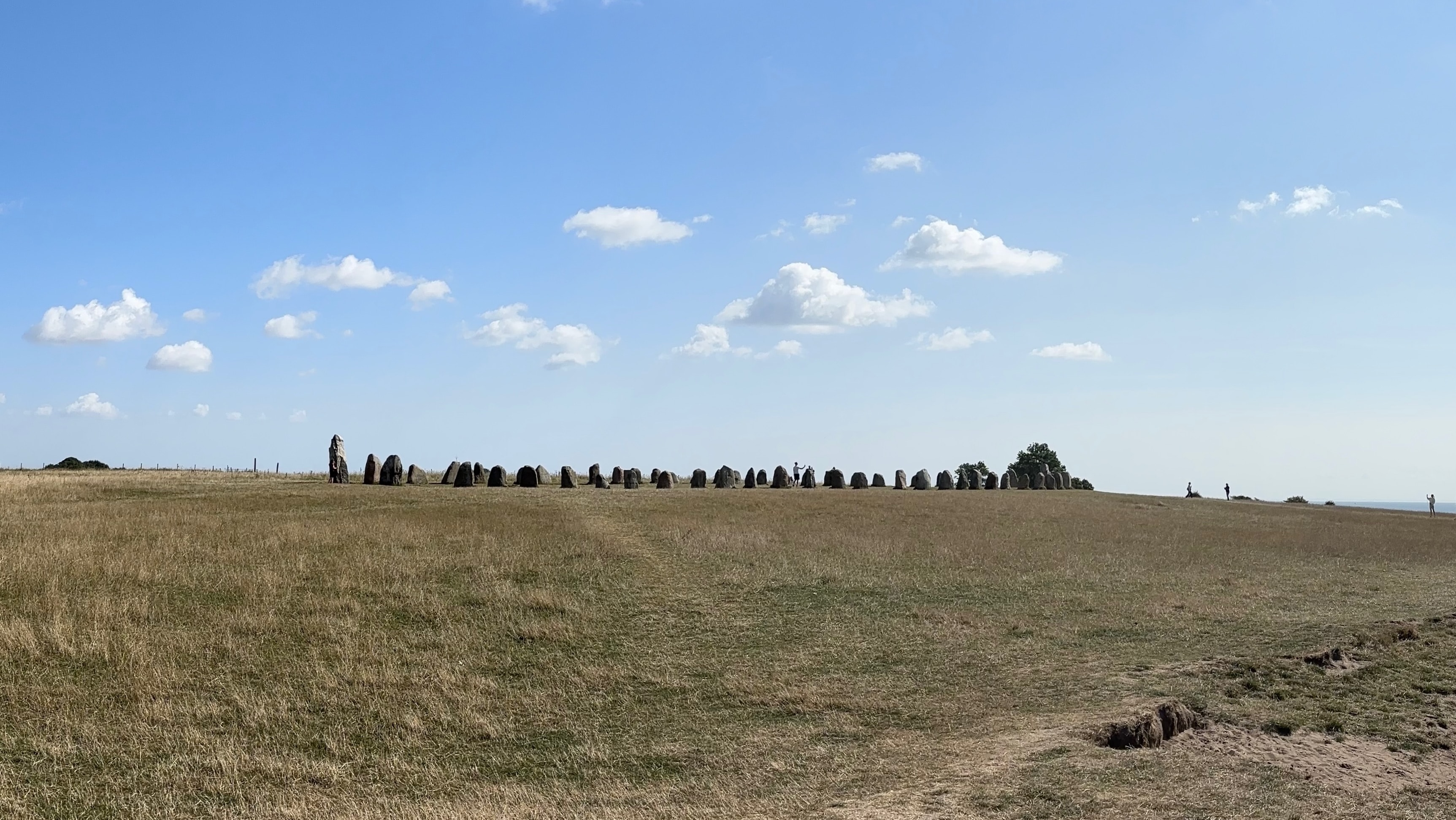 Ales Stenar ancient stone circle, Skåne — Ambisonic field recording site